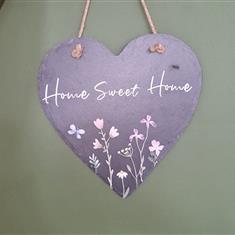 Home Sweet Home Slate Plaque 