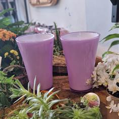 Lilac Trumpet Vase