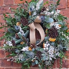 Frosty Christmas Wreath